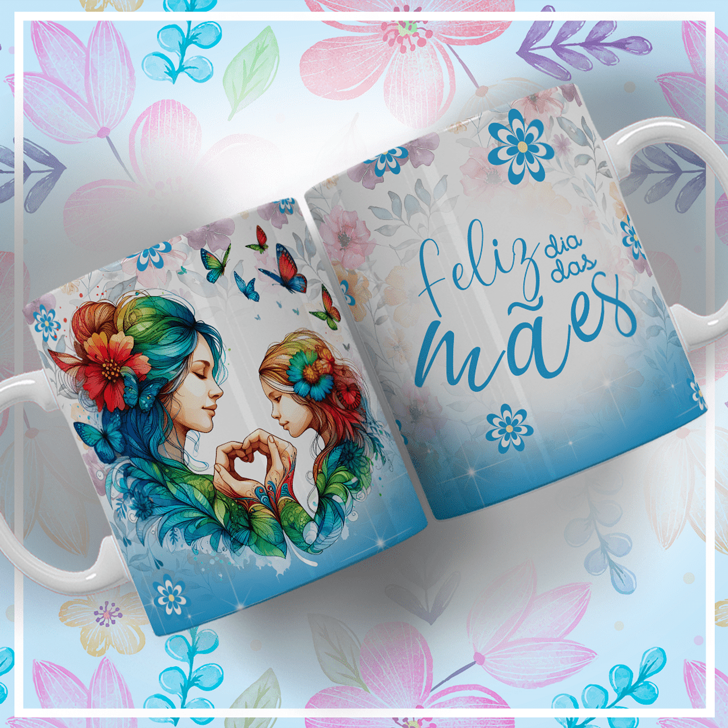 17 Artes para Caneca Dia das Mães Arquivo Editável 2