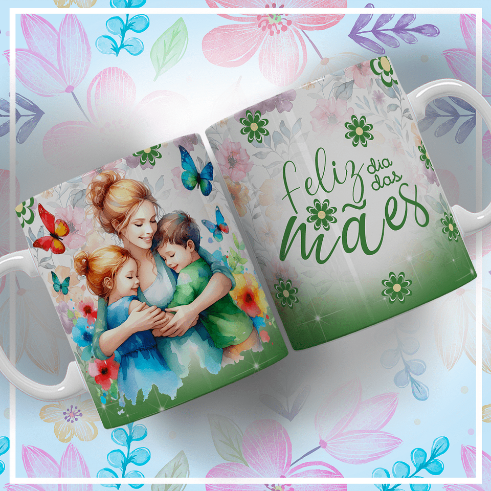 17 Artes para Caneca Dia das Mães Arquivo Editável 5
