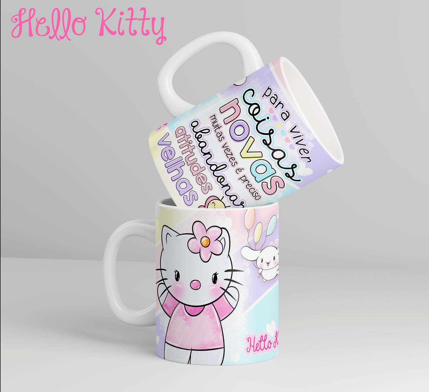 12 Artes para Caneca Hello Kitty Arquivo em Jpg 11