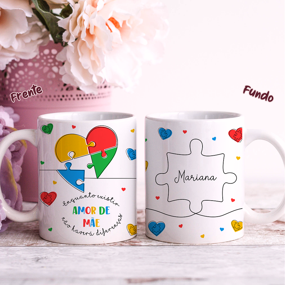 25 Artes para Caneca Dia das Mães em Linhas Arquivo Jpg 1