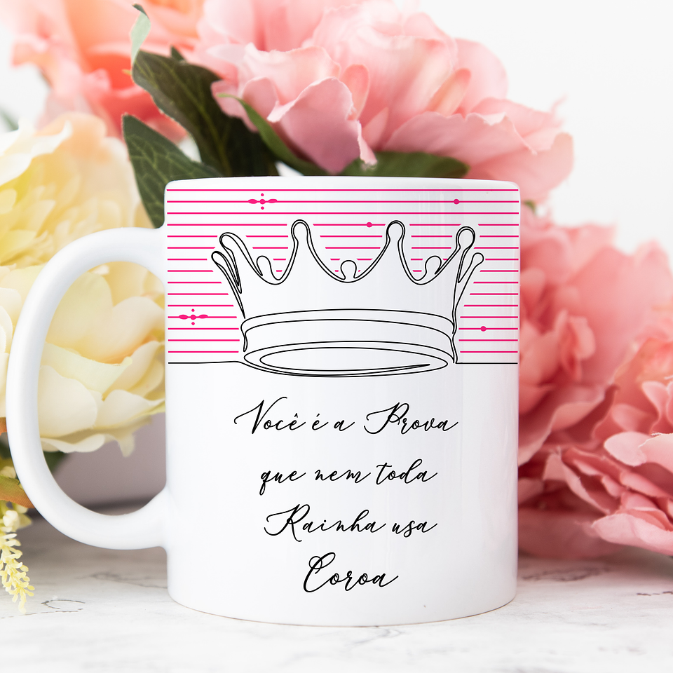 25 Artes para Caneca Dia das Mães em Linhas Arquivo Jpg 5