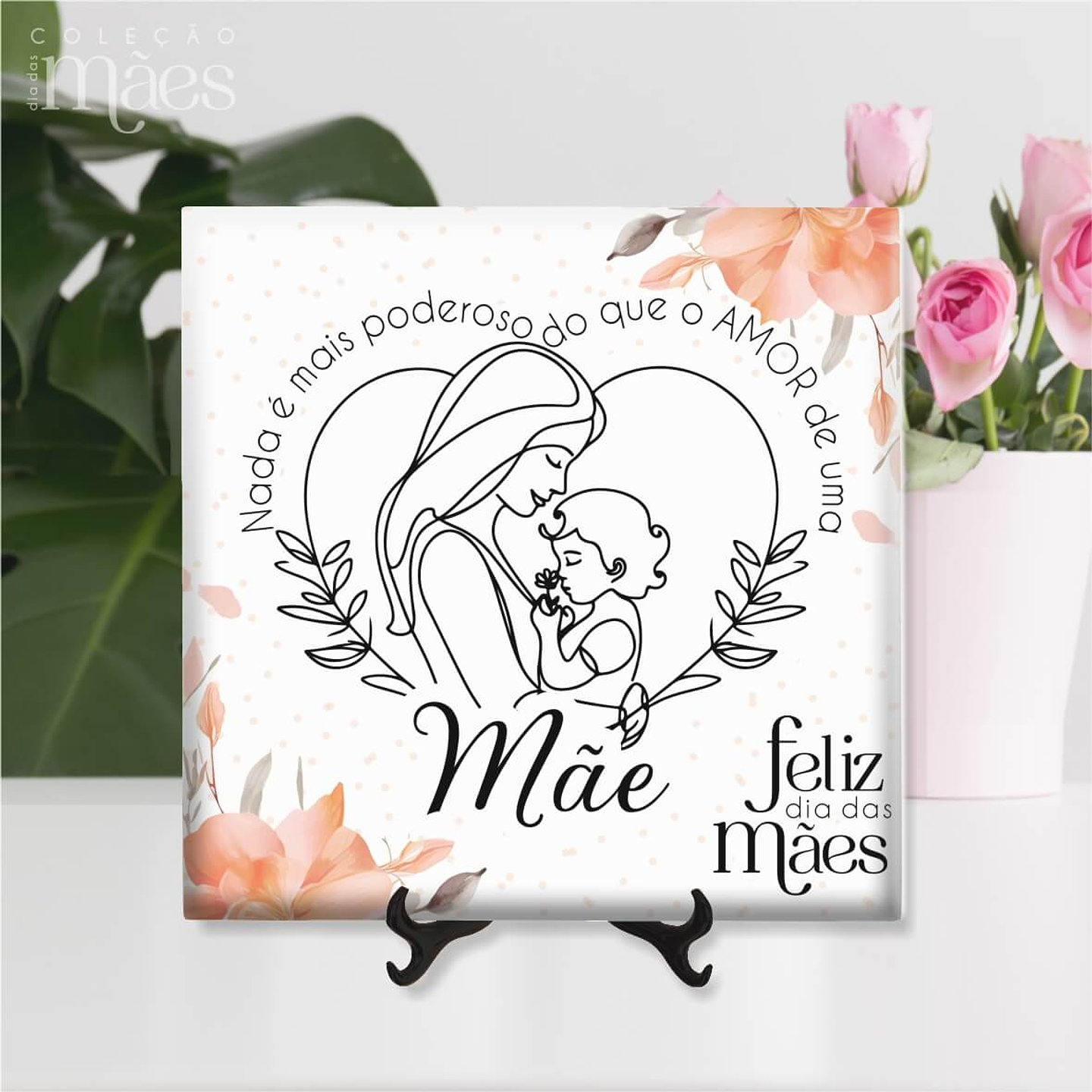 40 Artes para Caneca e Azulejo Dia das Mães Arquivo Editável 2