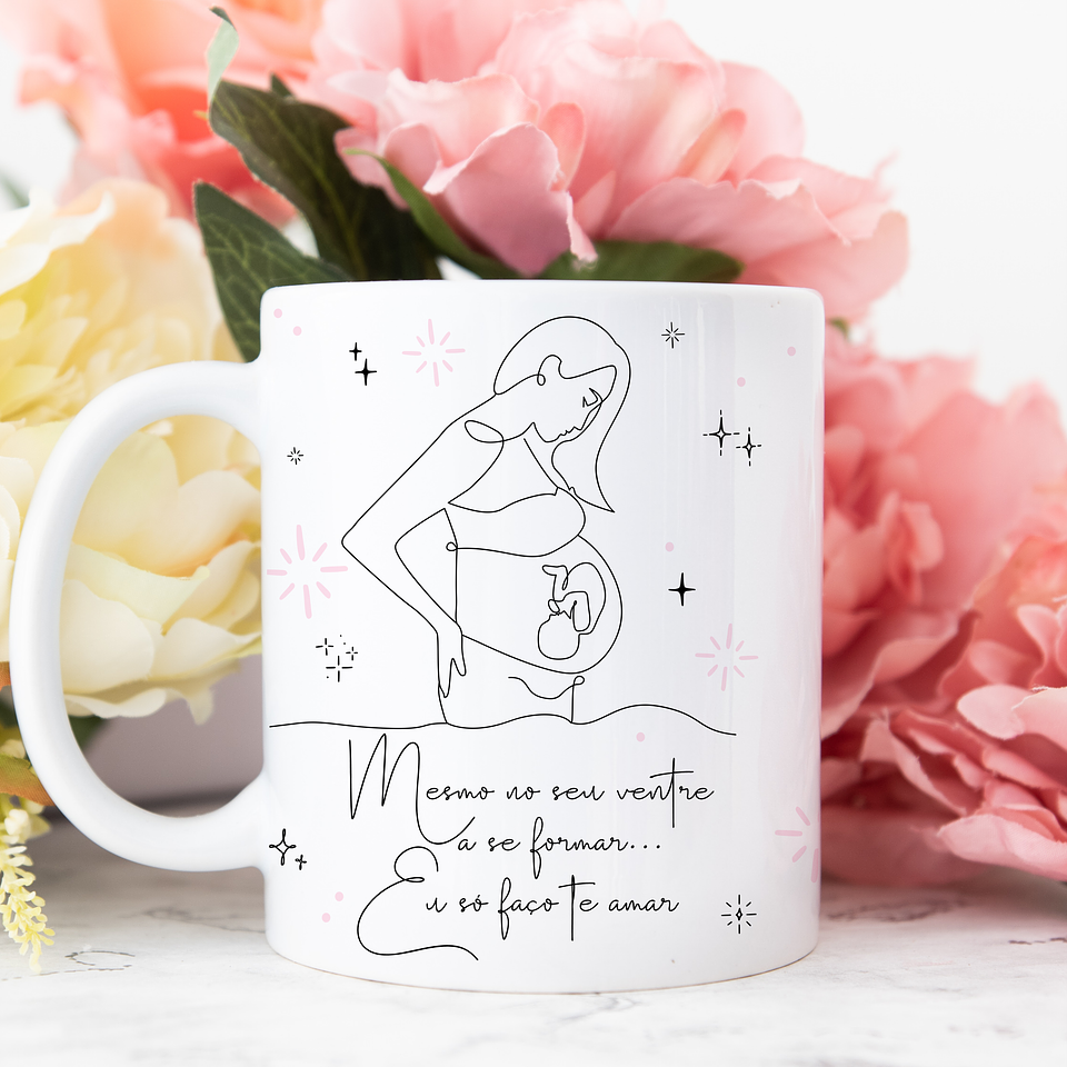 25 Artes para Caneca Dia das Mães em Linhas Arquivo Jpg 14