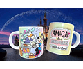 20 Artes para Caneca Amizade Disney Arquivo Editável 