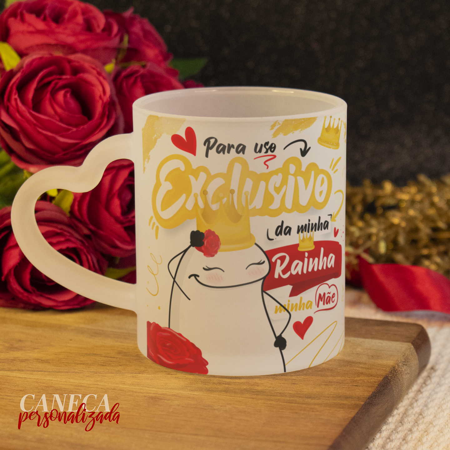 16 Artes para Caneca Dia das Mães Florks Arquivo em Jpg  13
