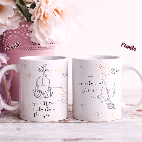 25 Artes para Caneca Dia das Mães em Linhas Arquivo Jpg