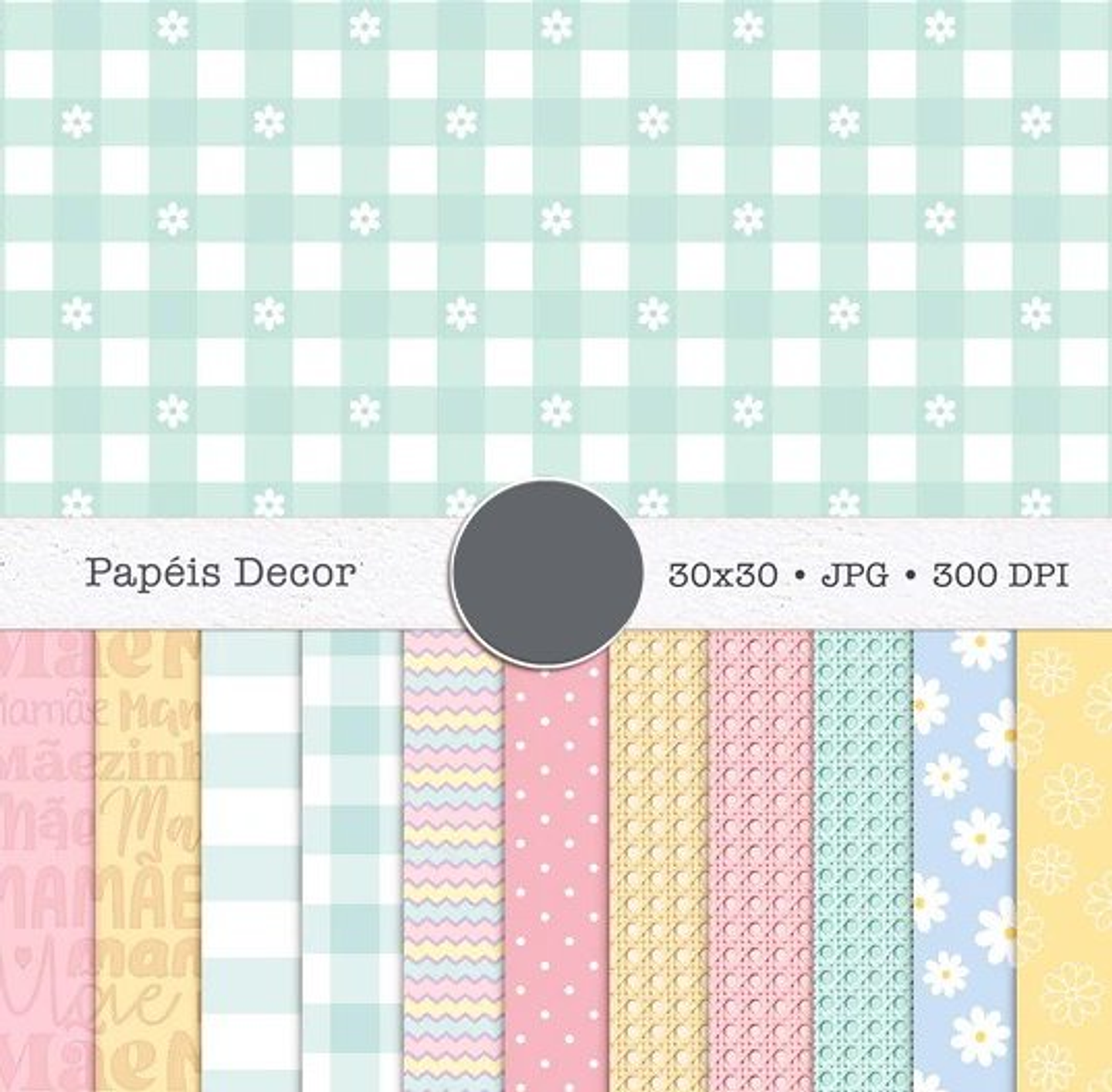 Kit Digital Dia das Mães Amor Incondicional Arquivos em Png   5