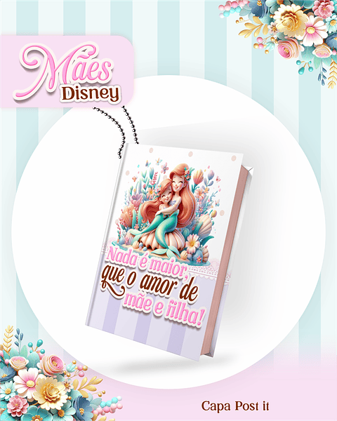 Kit Digital Dia das Mães Princesas da Disney Arquivos em Pdf 