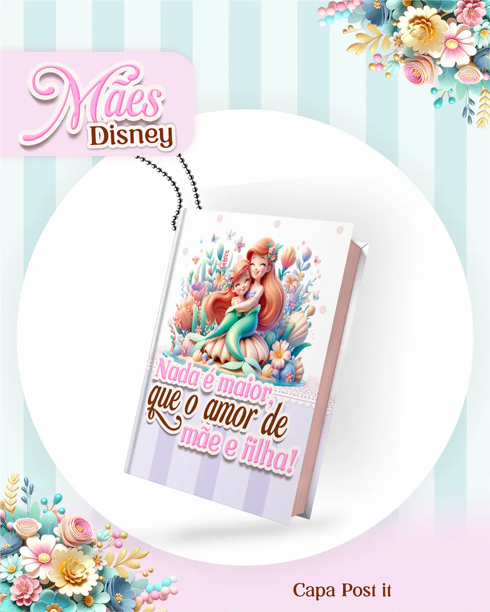 Kit Digital Dia das Mães Princesas da Disney Arquivos em Pdf  1