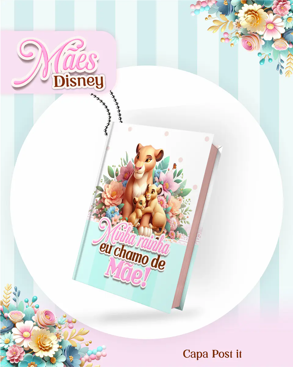 Kit Digital Dia das Mães Princesas da Disney Arquivos em Pdf  4