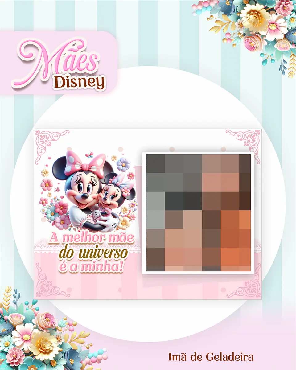 Kit Digital Dia das Mães Princesas da Disney Arquivos em Pdf  6