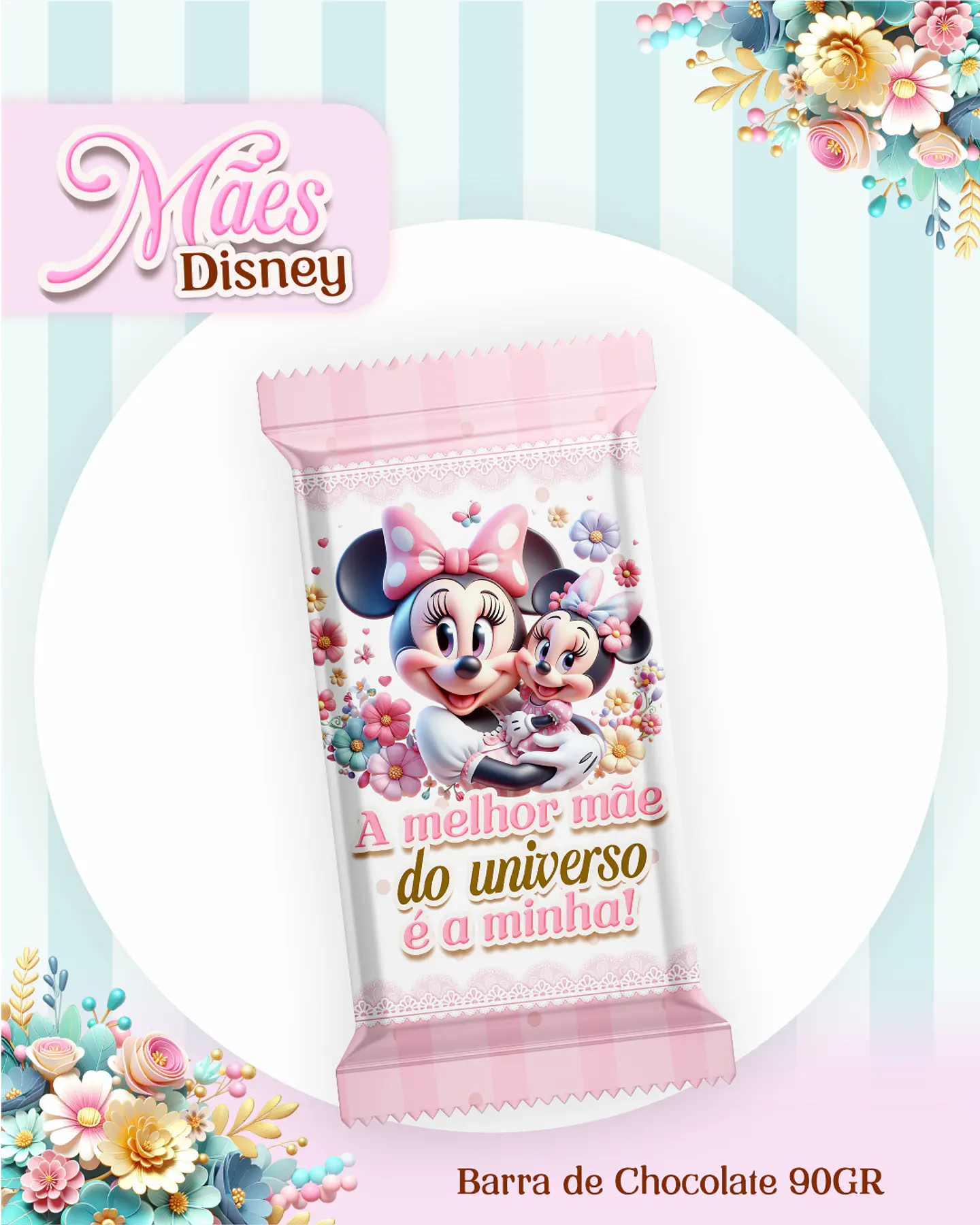 Kit Digital Dia das Mães Princesas da Disney Arquivos em Pdf  11