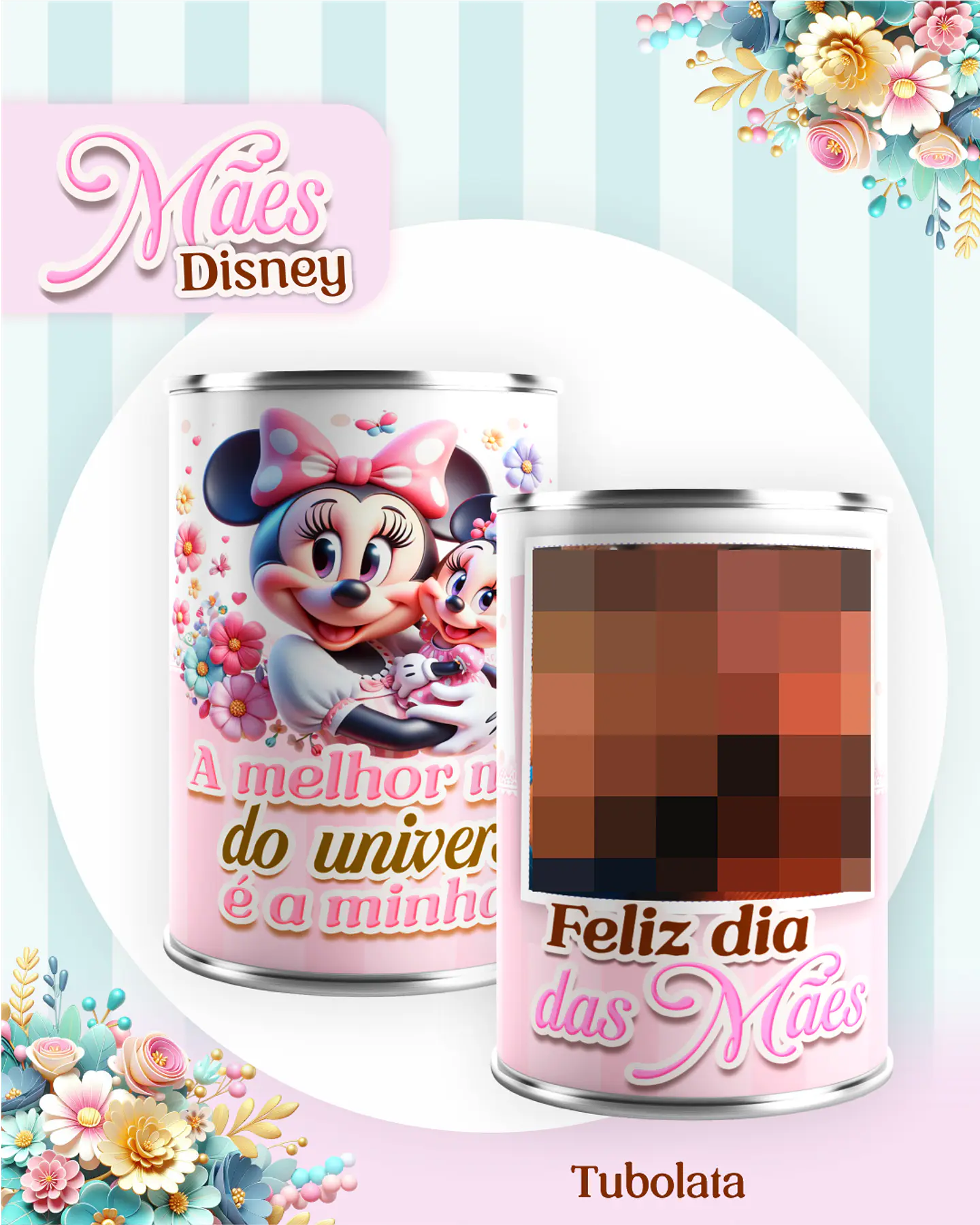 Kit Digital Dia das Mães Princesas da Disney Arquivos em Pdf  12
