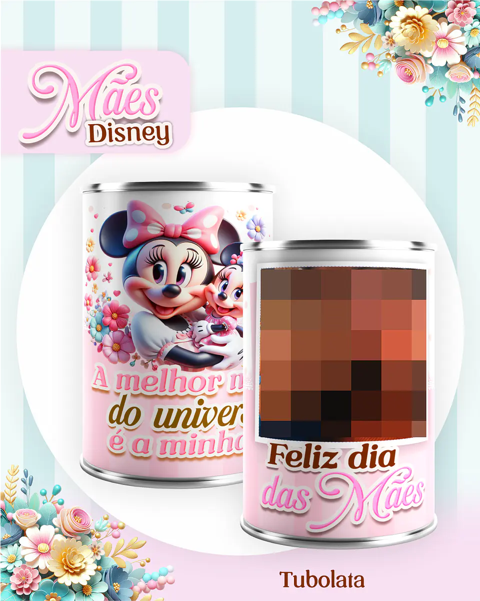 Kit Digital Dia das Mães Princesas da Disney Arquivos em Pdf  12