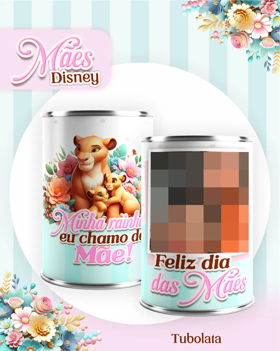 Kit Digital Dia das Mães Princesas da Disney Arquivos em Pdf  14