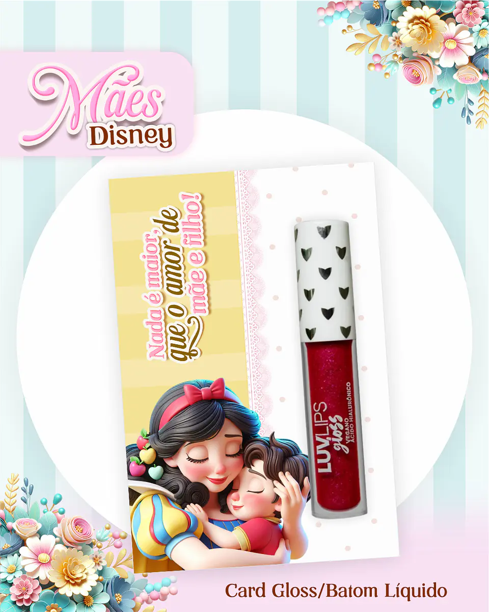 Kit Digital Dia das Mães Princesas da Disney Arquivos em Pdf  23