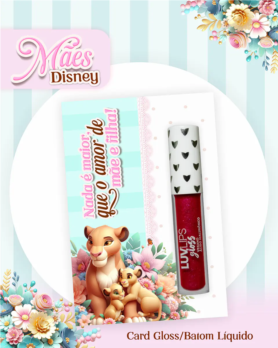 Kit Digital Dia das Mães Princesas da Disney Arquivos em Pdf  24