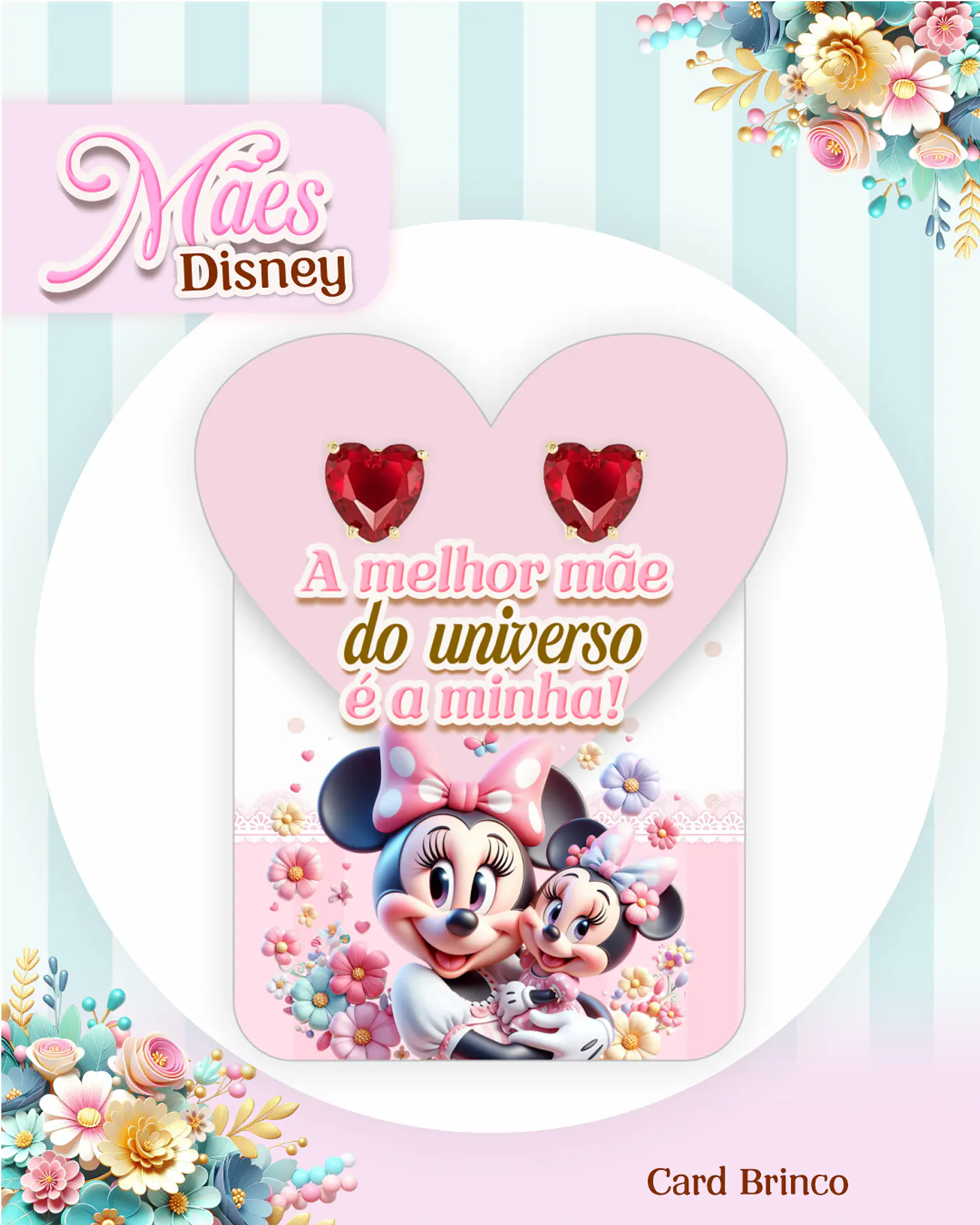 Kit Digital Dia das Mães Princesas da Disney Arquivos em Pdf  27