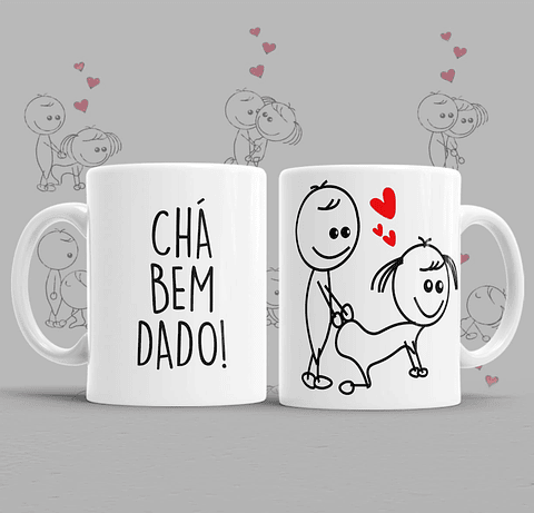 8 Artes para Caneca Kamasutra Chibis Frases Arquivo em Png