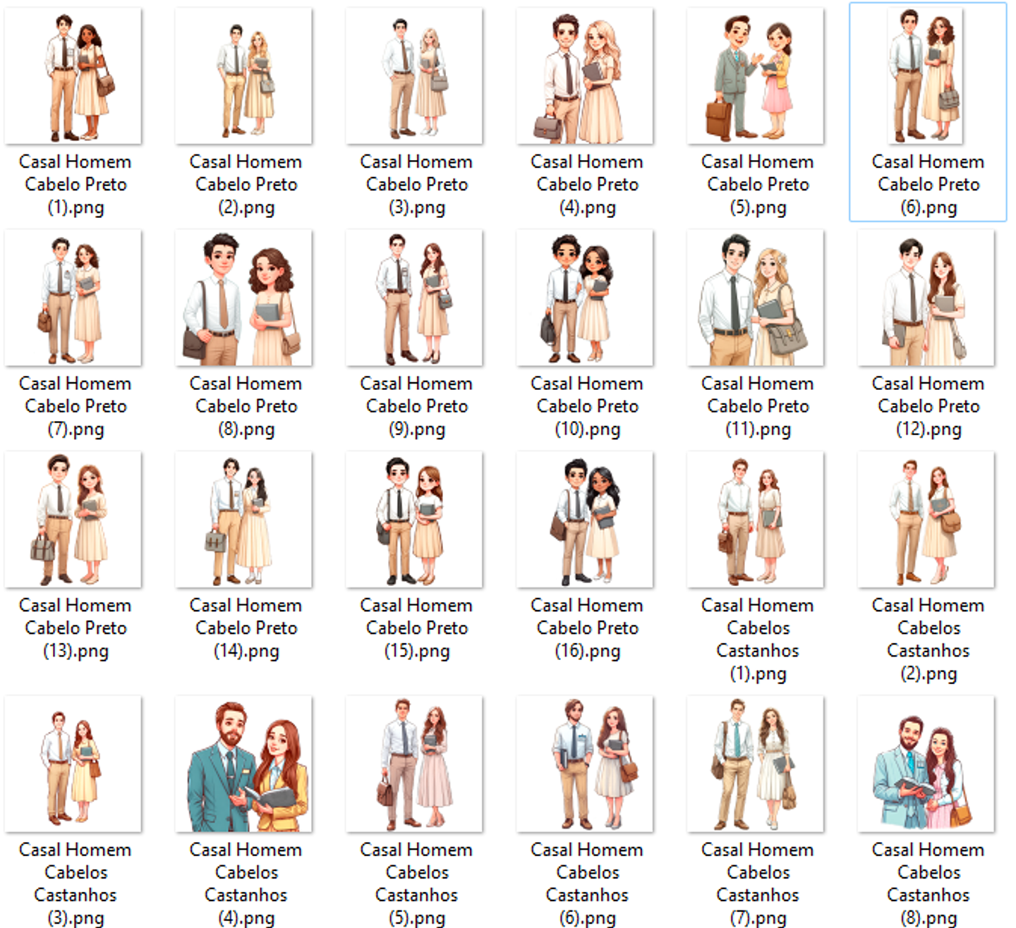 Kit Digital Casal Jw Arquivos em Png   5