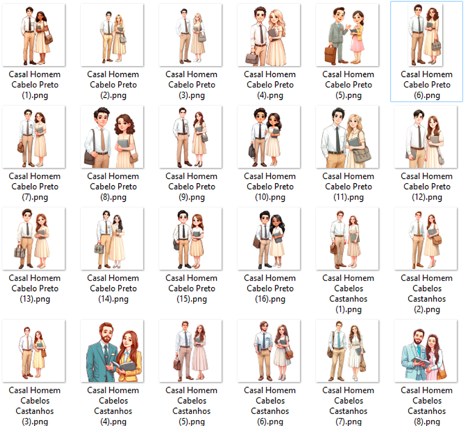 Kit Digital Casal Jw Arquivos em Png   5