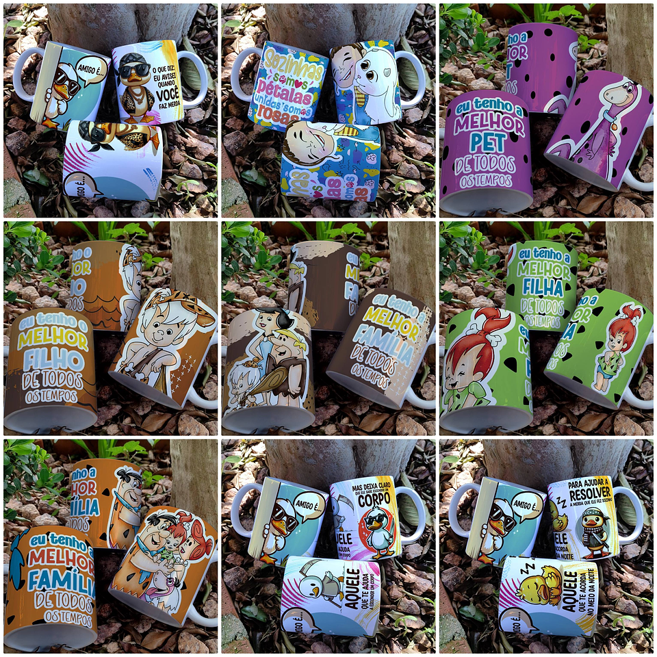 37 Artes para Caneca Personagens e Outros Arquivo em Jpg 3