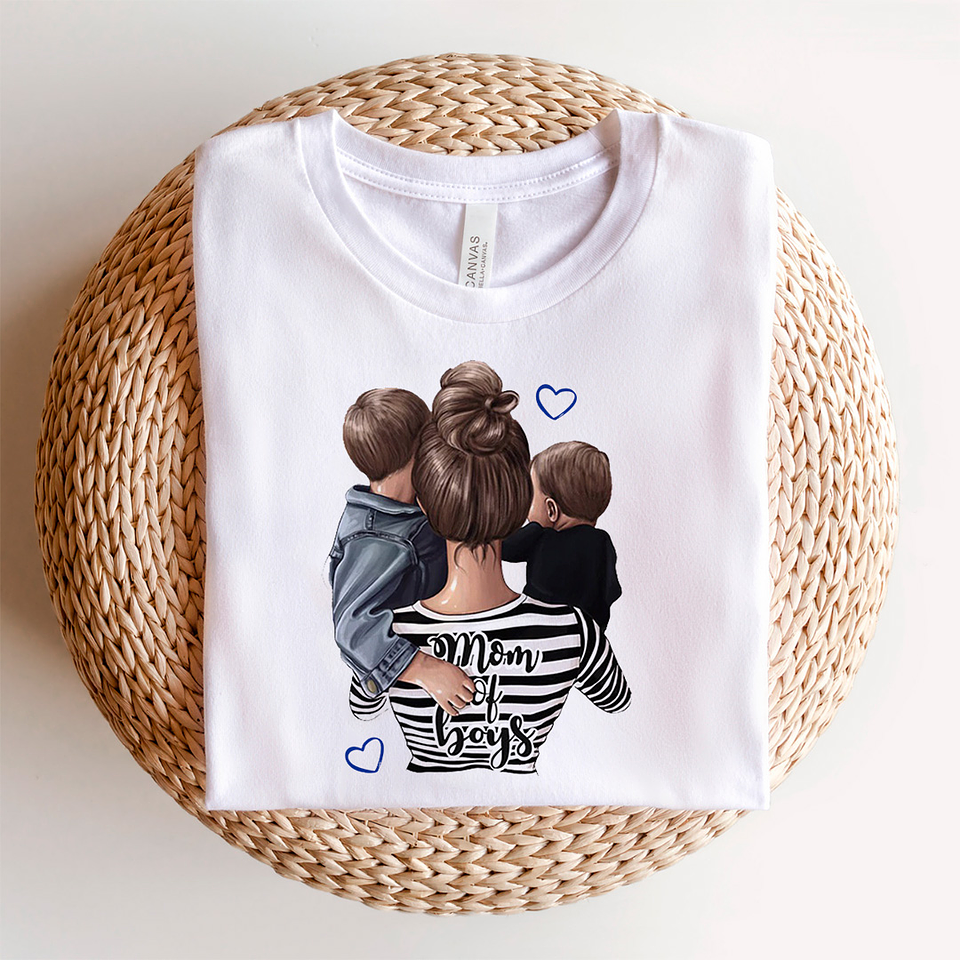 16 Artes para Camisa Mães e Filhos Arquivo em Editável 3