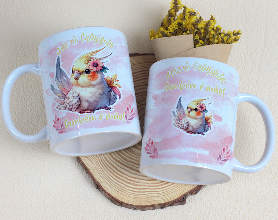 16 Artes para Canecas Tipos de Mãe Dia das Mães Arquivo Editável 3
