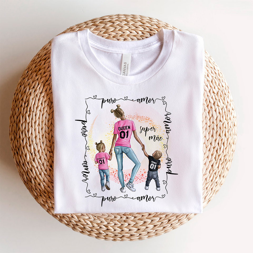 16 Artes para Camisa Mães e Filhos Arquivo em Editável 6