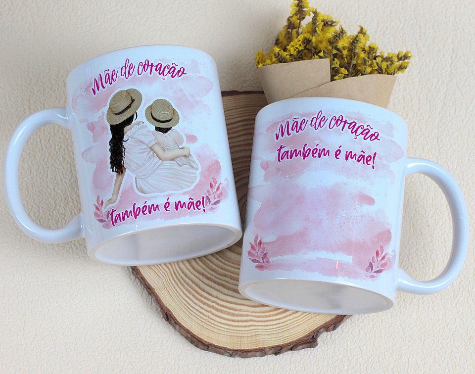 16 Artes para Canecas Tipos de Mãe Dia das Mães Arquivo Editável 5