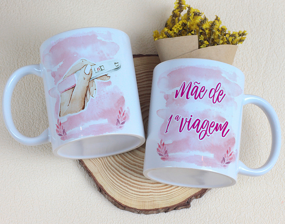 16 Artes para Canecas Tipos de Mãe Dia das Mães Arquivo Editável 6