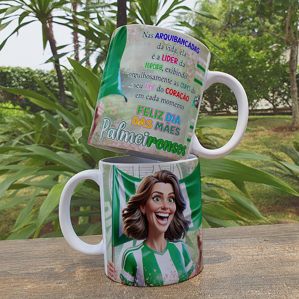 16 Artes para Canecas Dia das Mães Torcedoras Arquivo Editável 2