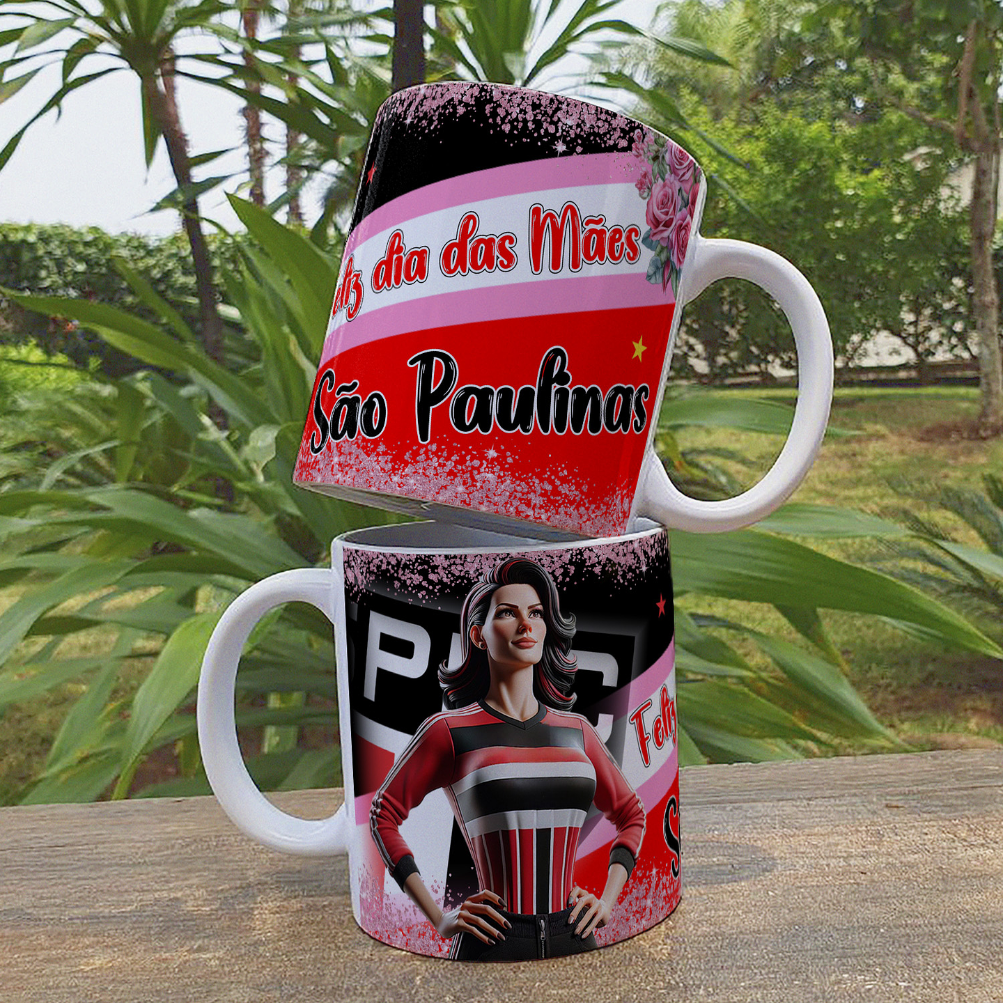 16 Artes para Canecas Dia das Mães Torcedoras Arquivo Editável 4
