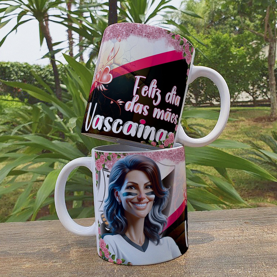 16 Artes para Canecas Dia das Mães Torcedoras Arquivo Editável 5