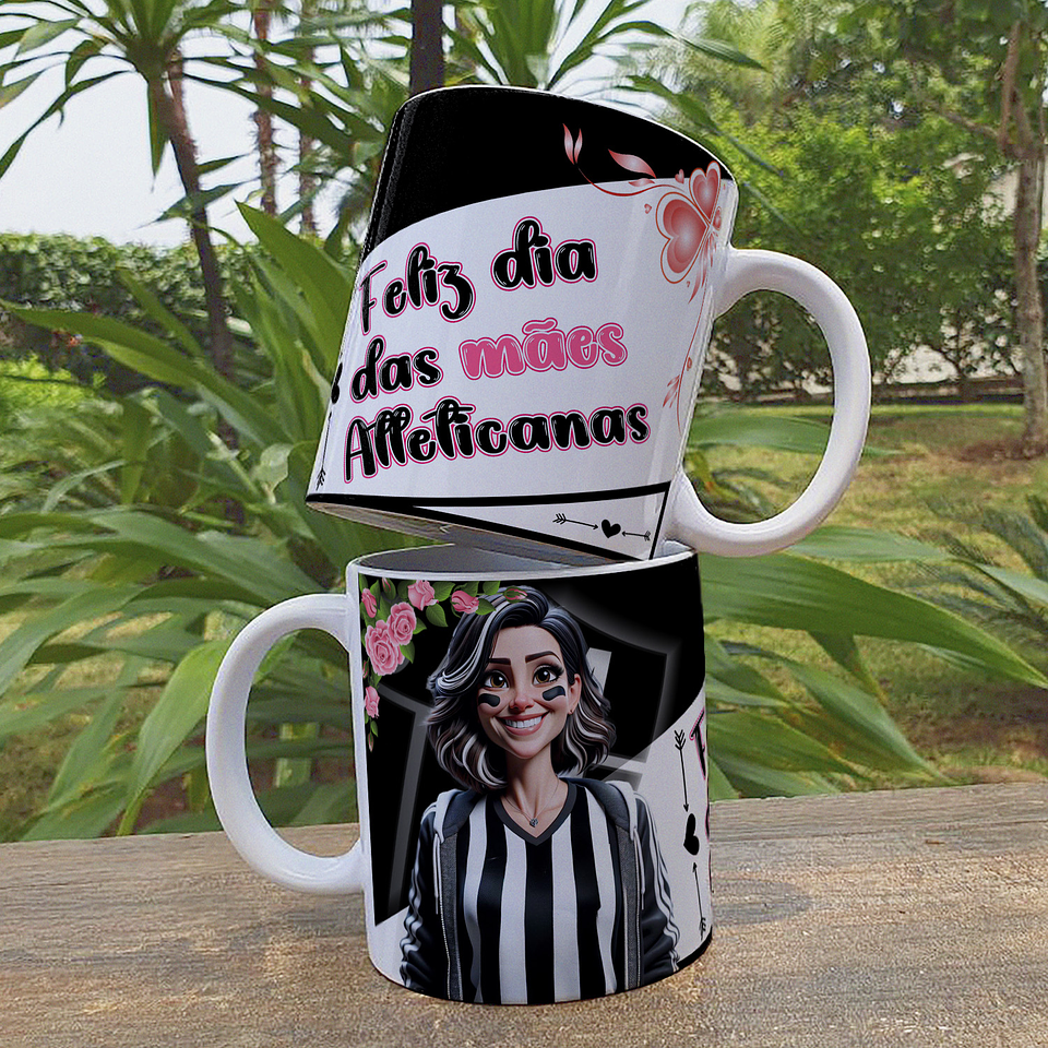 16 Artes para Canecas Dia das Mães Torcedoras Arquivo Editável 7