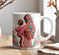 10 Artes Caneca Dia das Mães 3D Arquivo em Jpg - Thumbnail 6