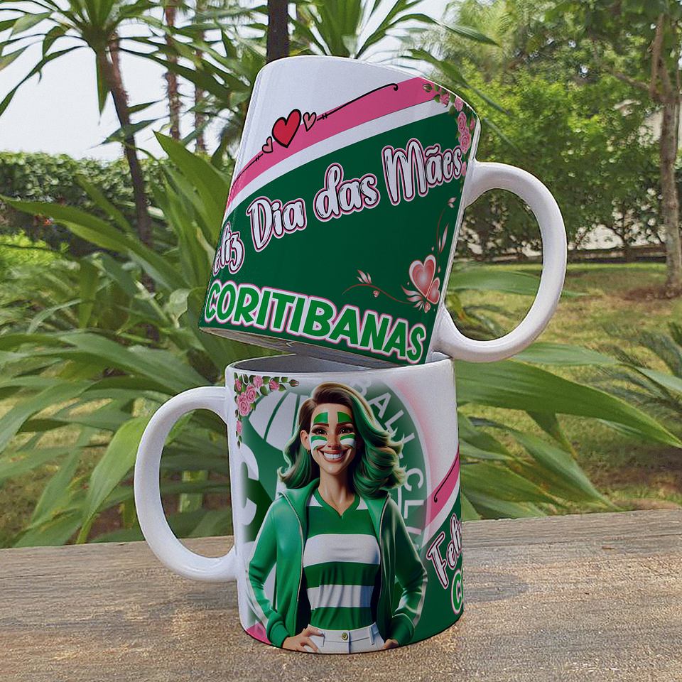 16 Artes para Canecas Dia das Mães Torcedoras Arquivo Editável 11