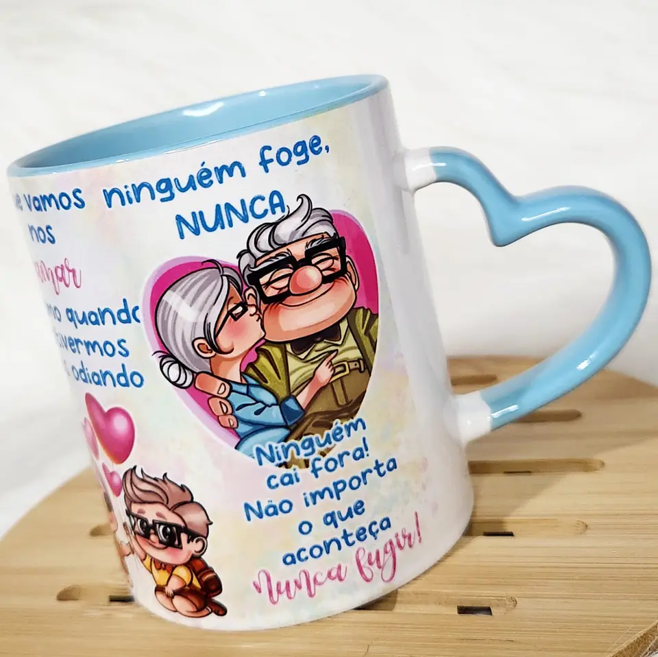 Arte para Caneca Oque a Gente vai Prometer um para o Outro - Up nas Alturas Arquivo em Jpg  3