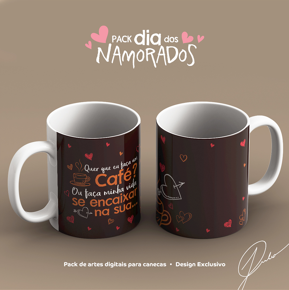 52 Artes para Caneca Namorados Arquivos em Jpg  5