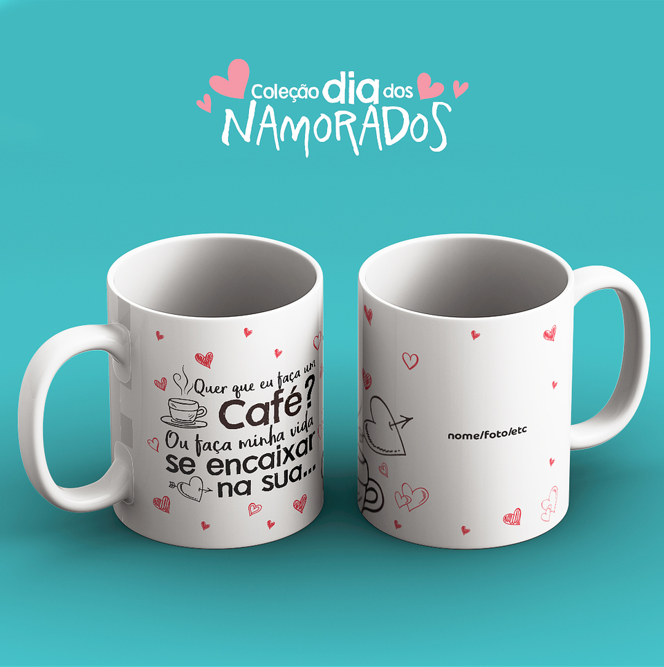 52 Artes para Caneca Namorados Arquivos em Jpg  7