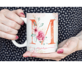 25 Artes para Caneca Alfabeto Floral Dia das Mães Arquivos em Jpg