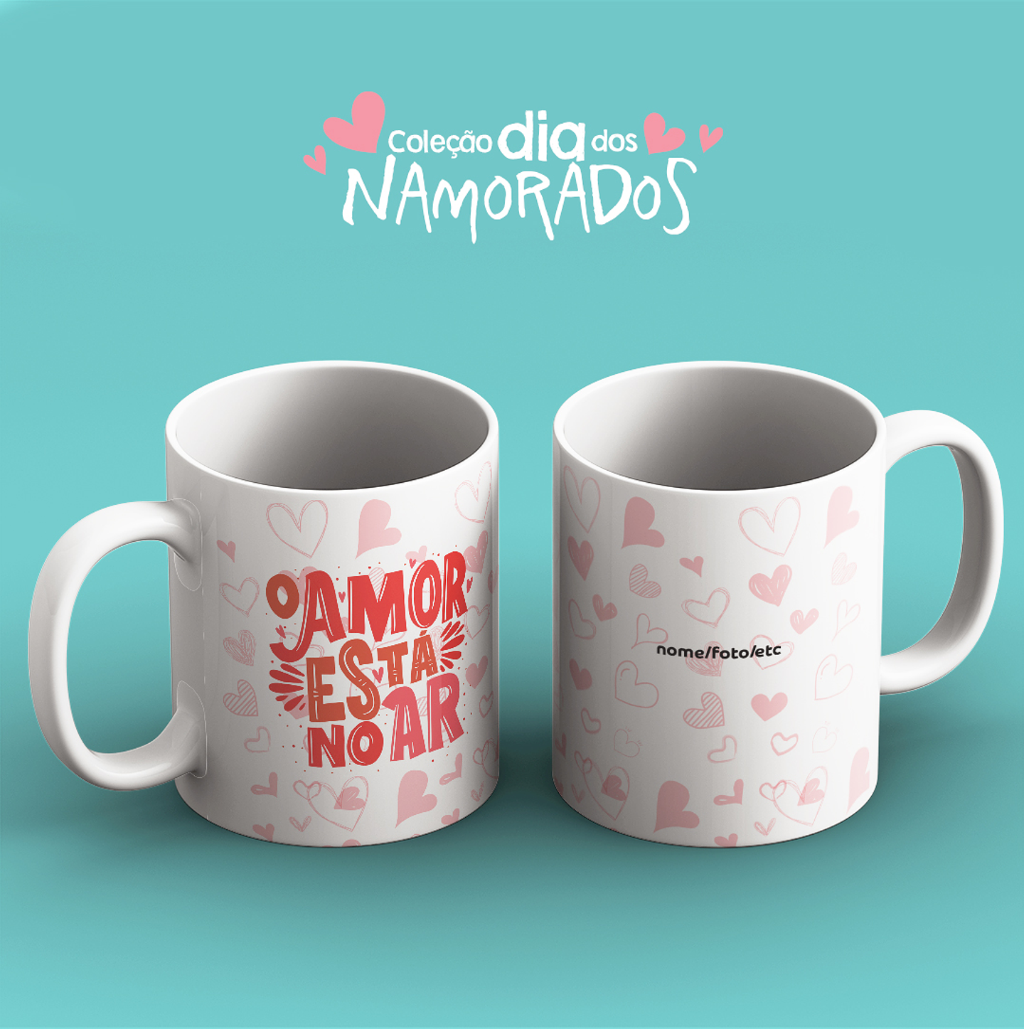 52 Artes para Caneca Namorados Arquivos em Jpg  9