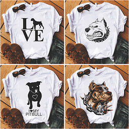 18 Artes para Camisa Dog Pitbul Arquivos em Jpg 