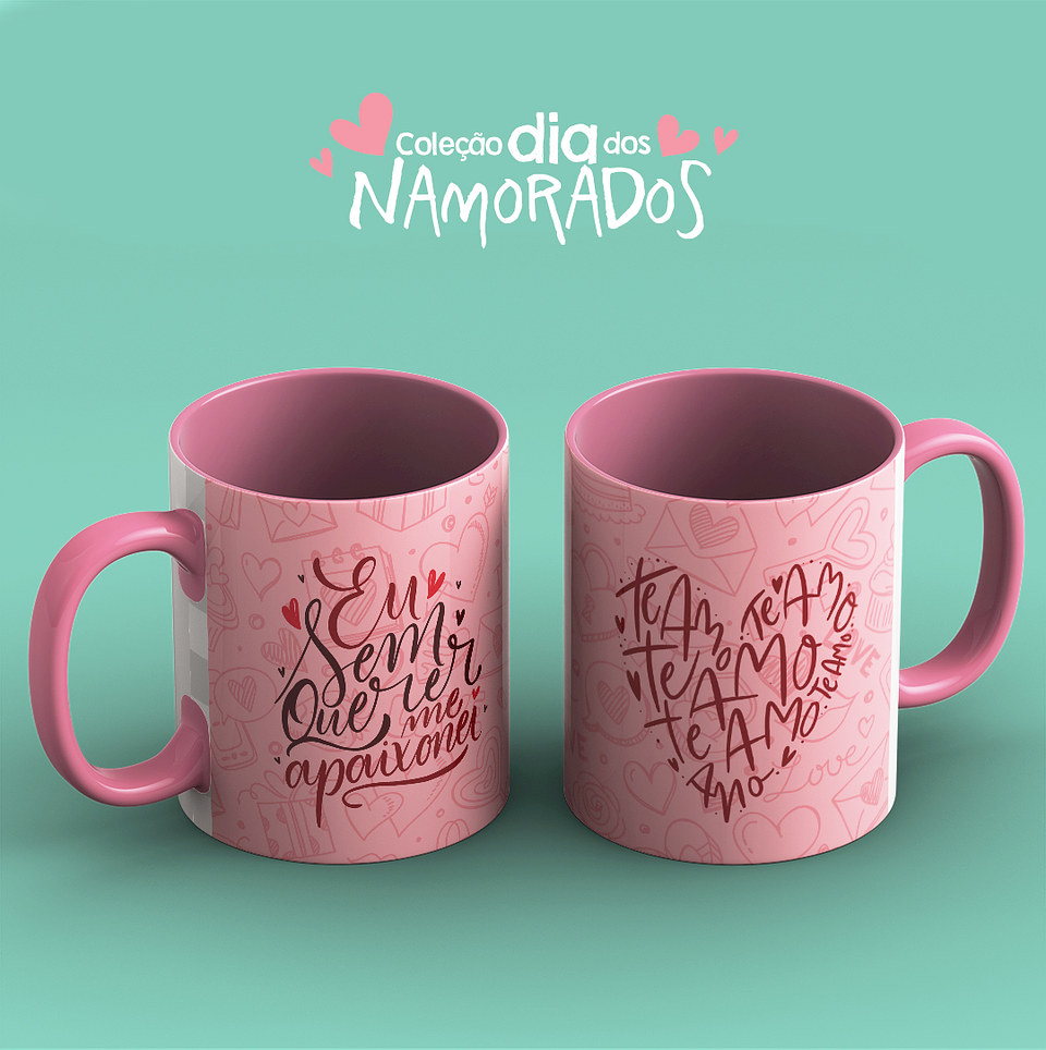 52 Artes para Caneca Namorados Arquivos em Jpg  11