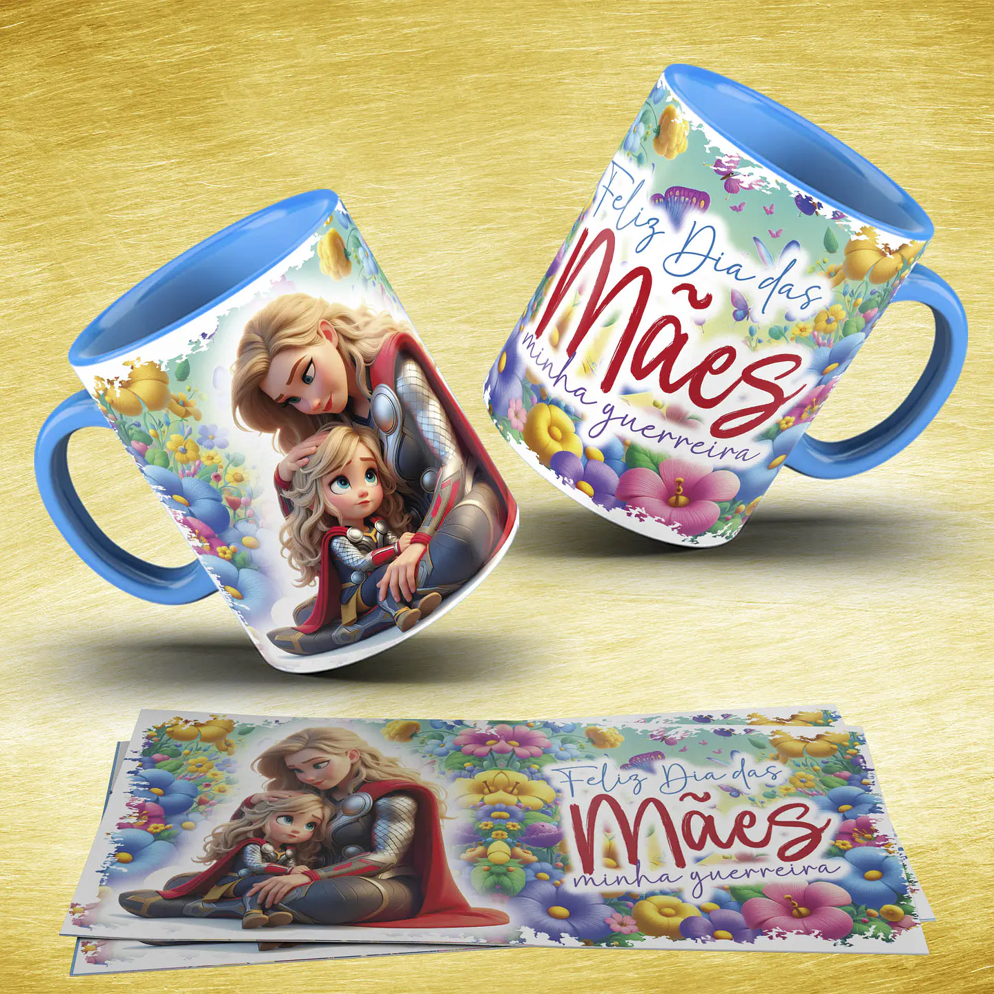 35 Artes para Caneca Dia da Mães Heróinas Arquivos em Jpg  6