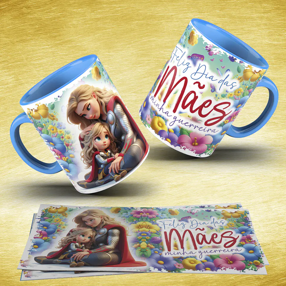 35 Artes para Caneca Dia da Mães Heróinas Arquivos em Jpg  6