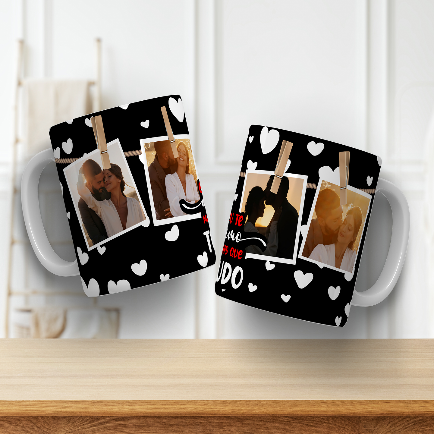 9 Artes para Caneca Casal Dia dos Namorados Arquivos Editáveis  4