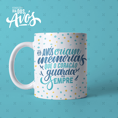 13 Artes para Caneca Dia dos Avós Arquivos em Jpg