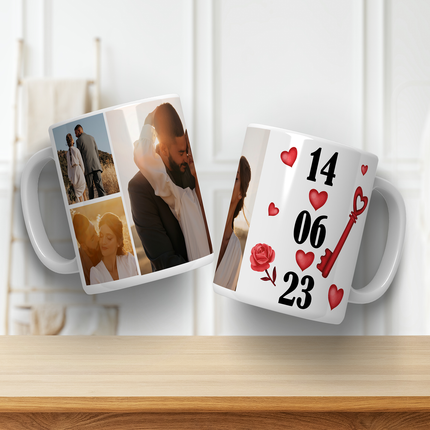 9 Artes para Caneca Casal Dia dos Namorados Arquivos Editáveis  6