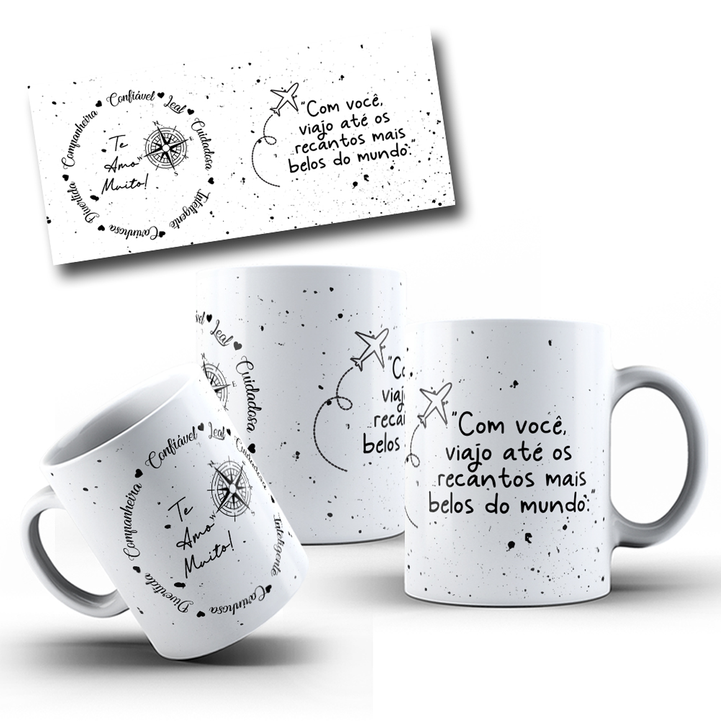 8 Artes para Caneca Dia dos Namorados Arquivos em Jpg  1